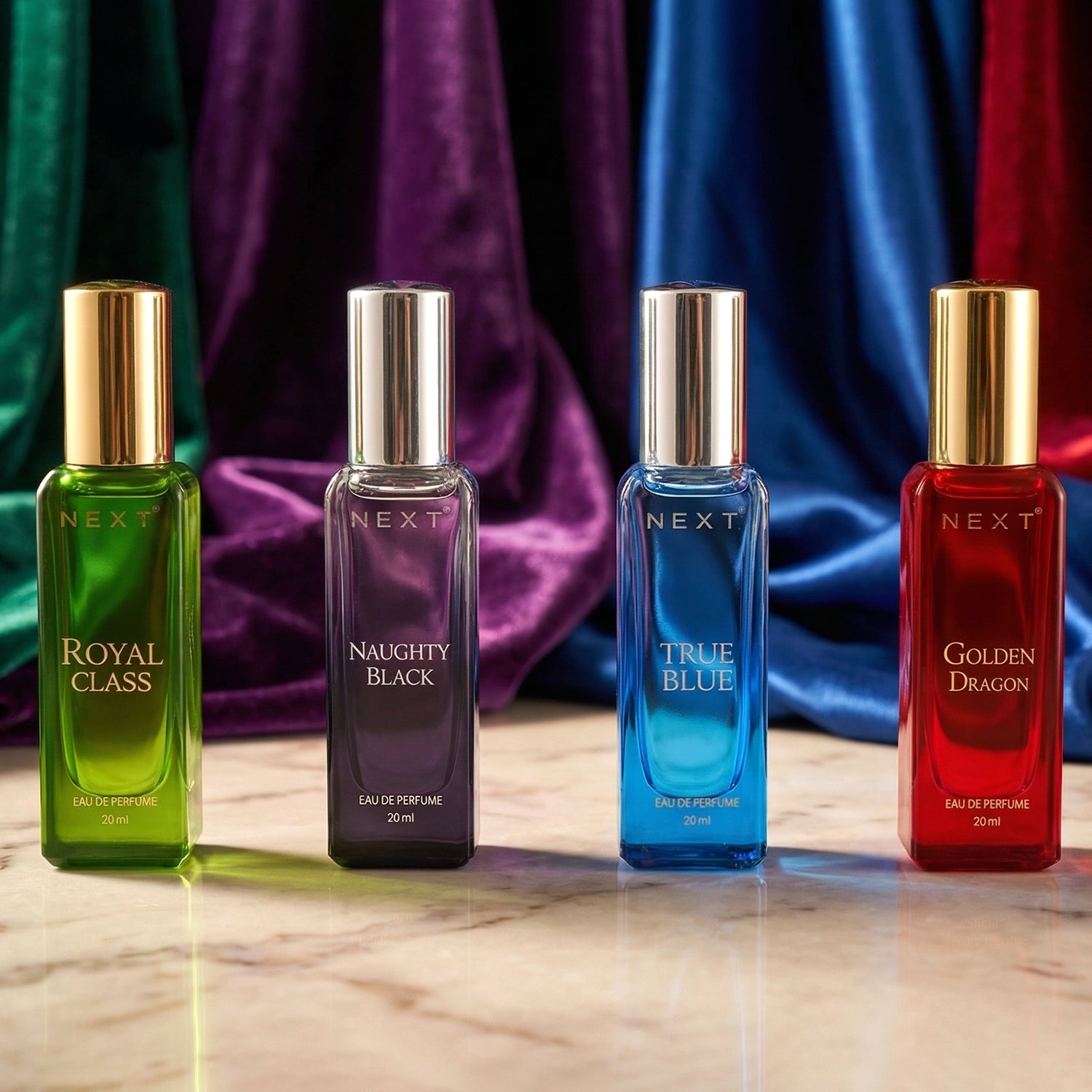Next Luxury Fragrances Mini Eau De Parfum Gift Set (4 Pc, 20 ML Each)