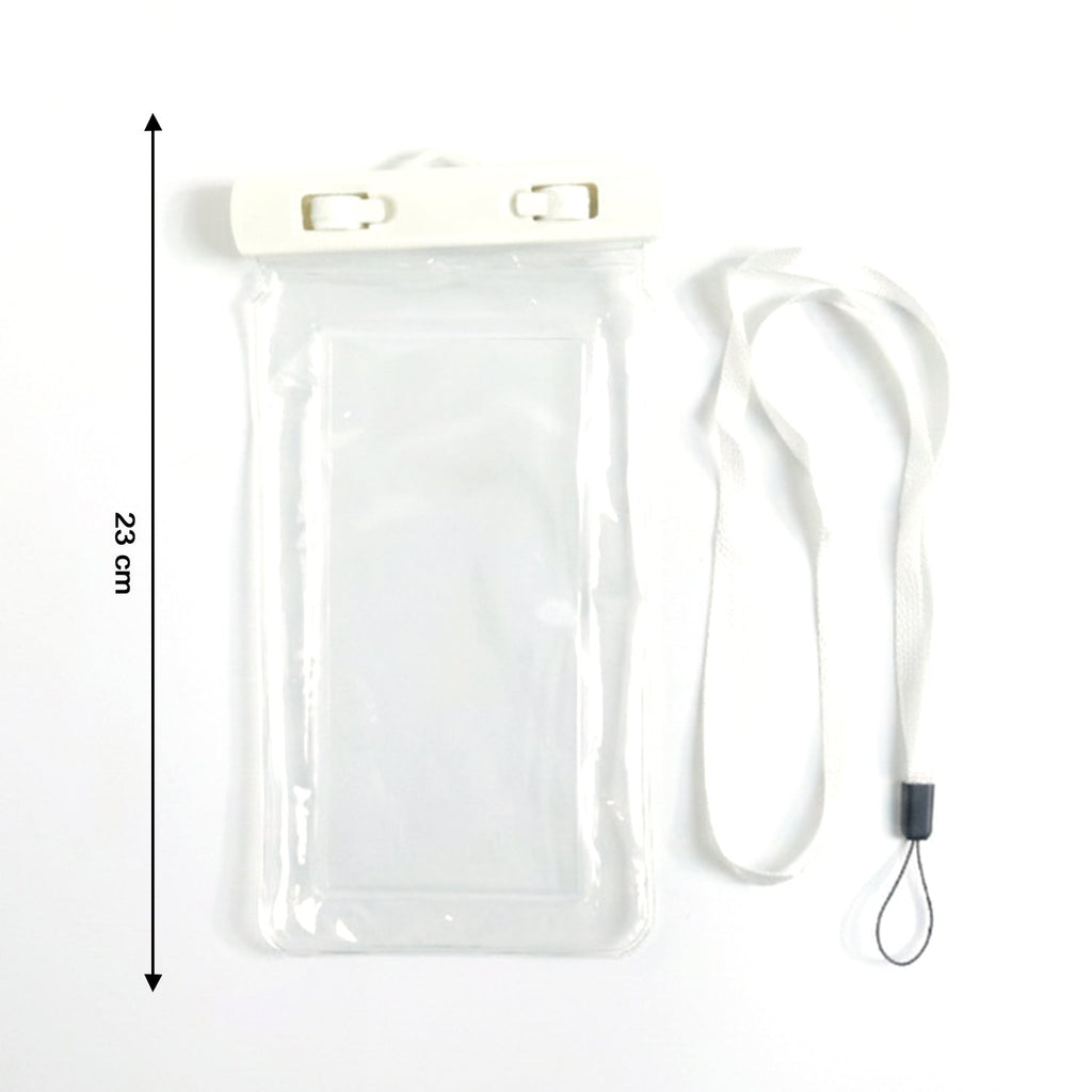 Waterproof smartphone pouch lifestyle image