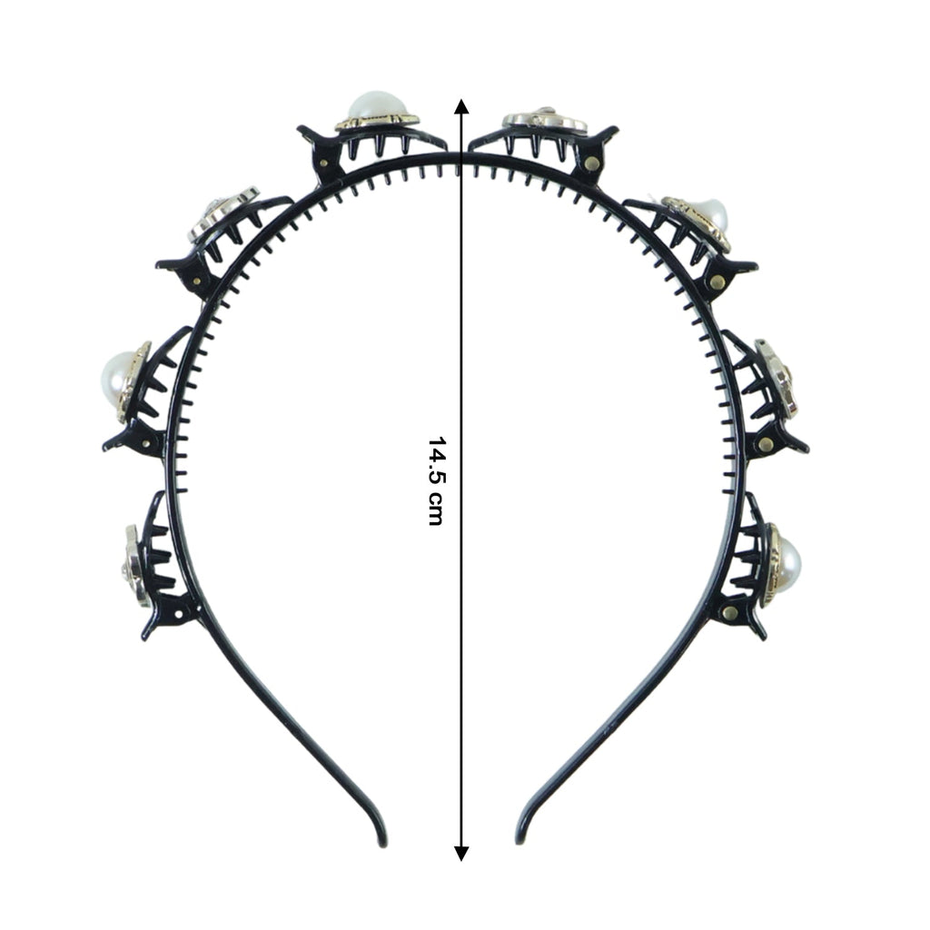 Stylish Fancy Pearl Design Hair Headband (1 Pc)