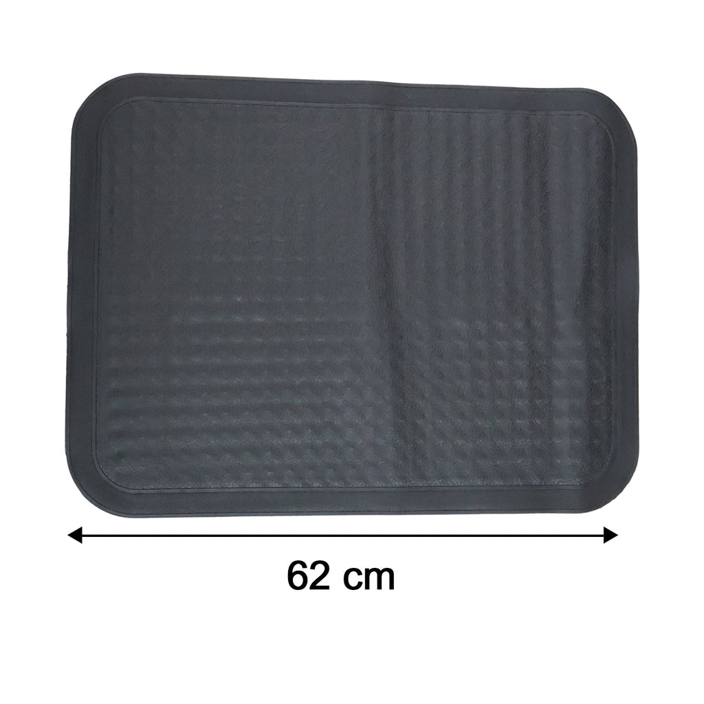 Heavy Duty Anti-Slip Rubber Car Foot Mat Set (4 Pc)