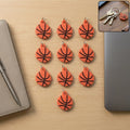 Basketball Design Bag Charm Keychain Set (10 Pc)