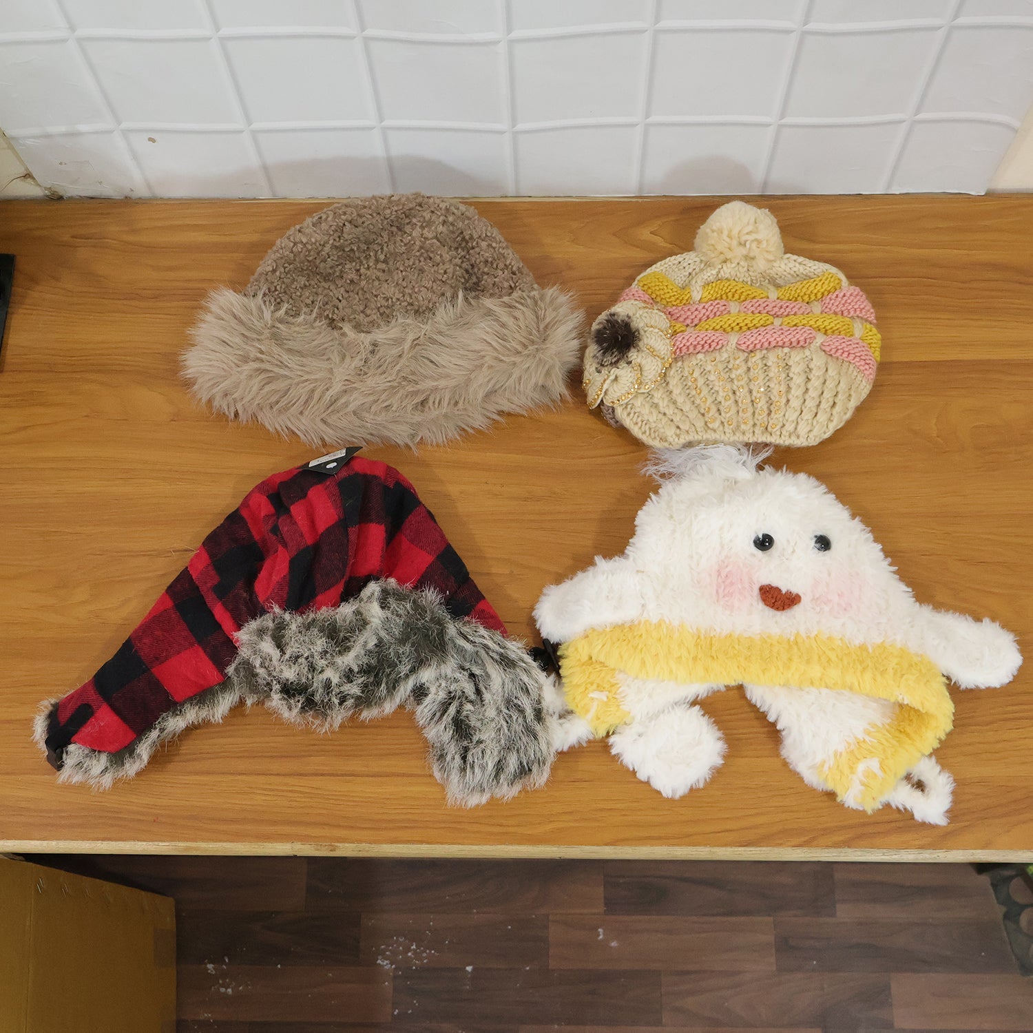 Winter Warm Woolen Cap and Lightweight Summer Fashion Cap (1 Pc, Mix Random Design)